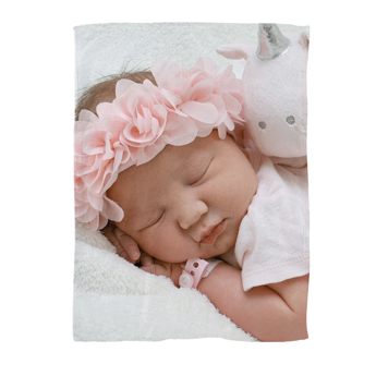 30x40 fleece photo blanket Photo Blanket