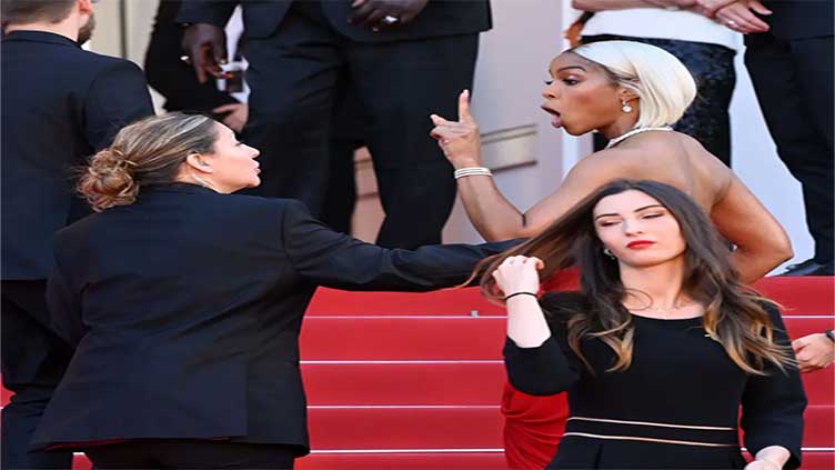 'We need respect': Massiel Taveras addresses fans after shoving Cannes security guard