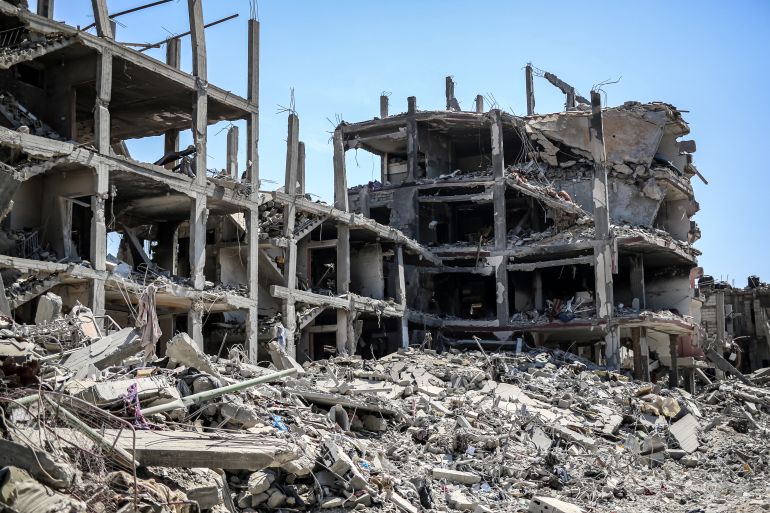 Destruction in Khan Yunis after Israel's withdrawal