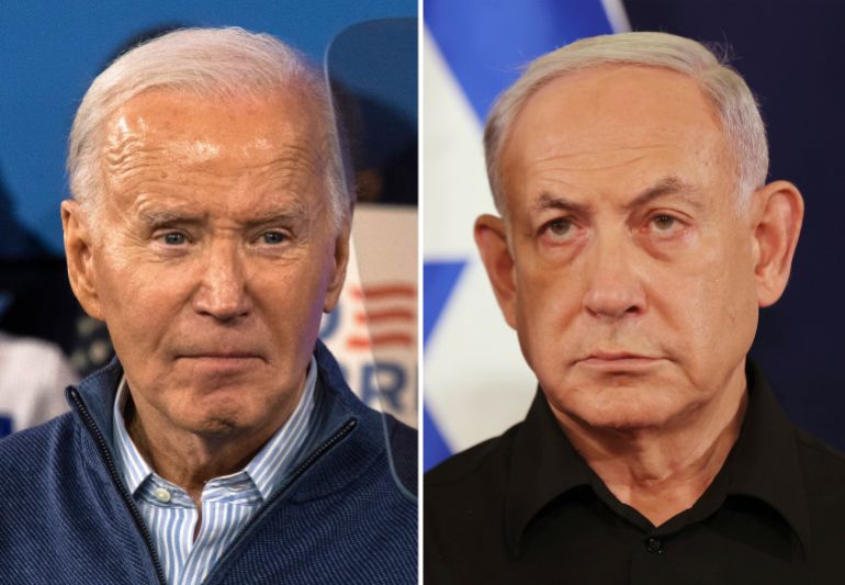Biden and Netanyahu