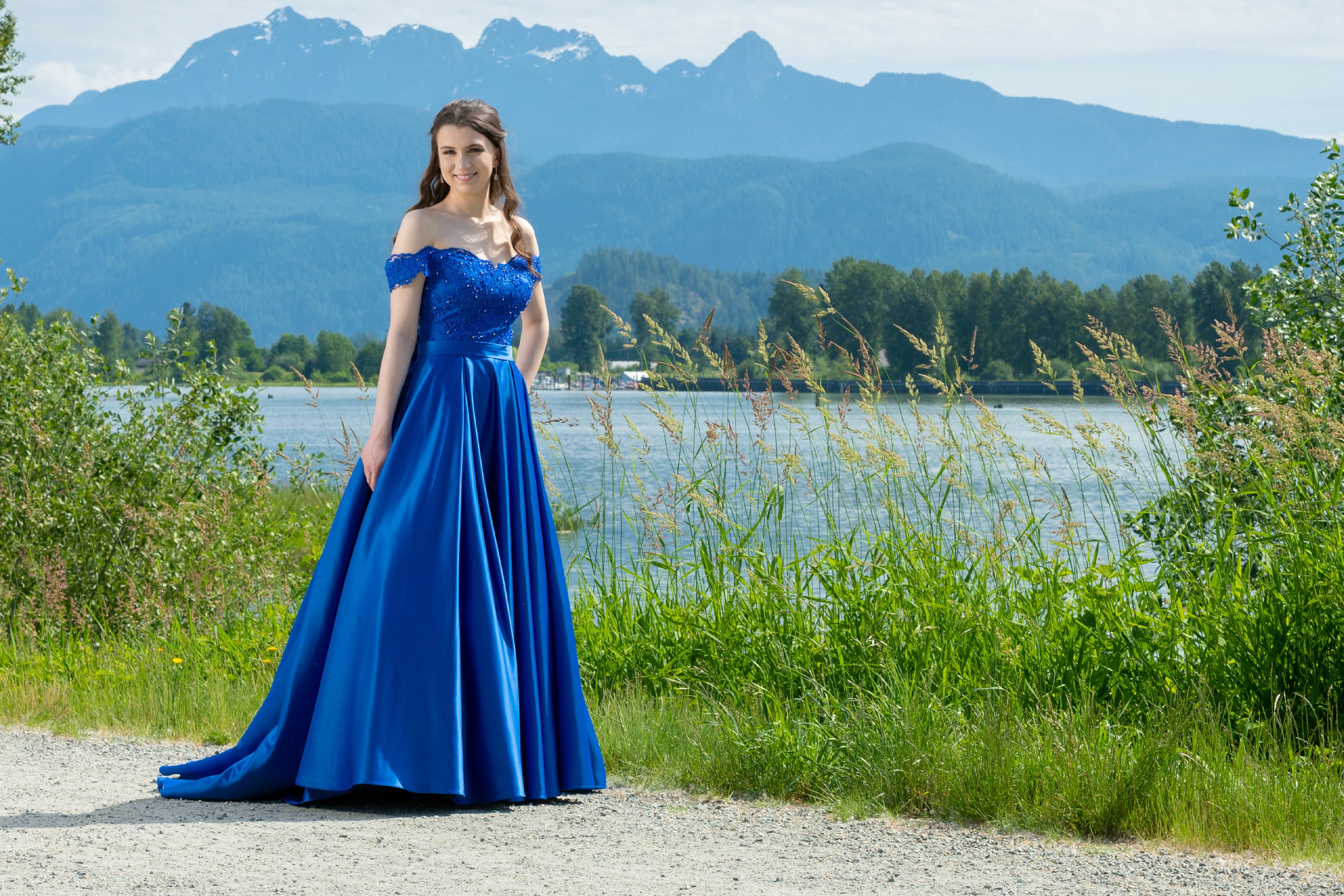 Outdoor graduation photo