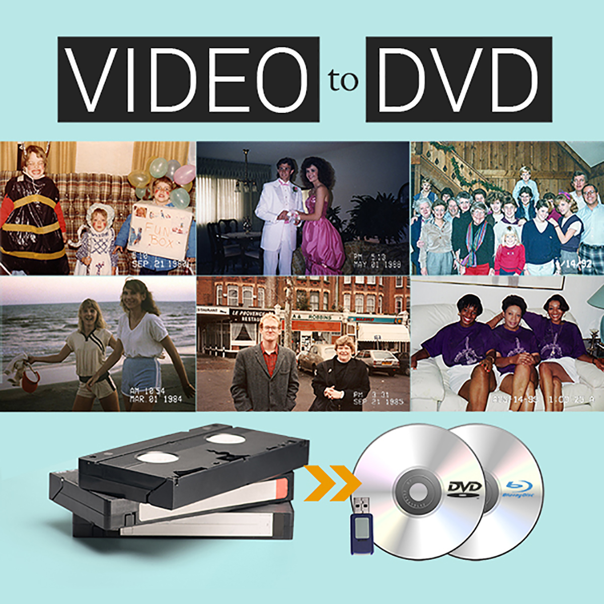 VHS-to-DVD Video Transfer